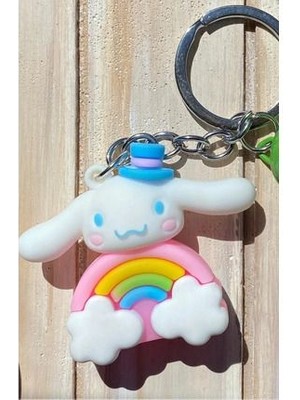 Wanderlust Yepyeni Gökkuşağı Unicorn Karışık Figürlü Silikon Anahtarlık 1 Adet
