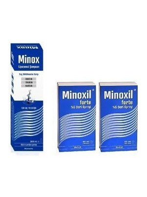 Minox Şampuan ve 2 Kutu Minox Sprey Hediyeli