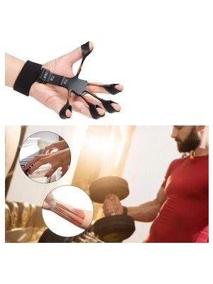 Wanderlust Yeni Parmak Tutucu Parmak Güçlendirme Direnç Bandı Silikon Gitar Parmak Egzersiz 6 Seviye 1 Adet