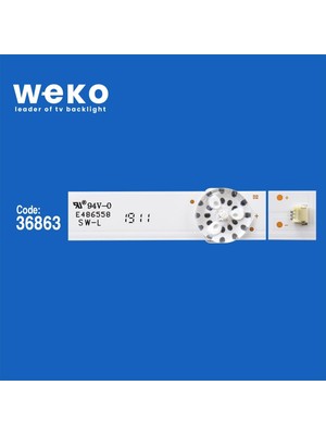 Weko WKSET-6052 36863X2 CRH-K32K6003030T02066CJ-REV1.5 W LB800 Dx  2 Adet LED Bar