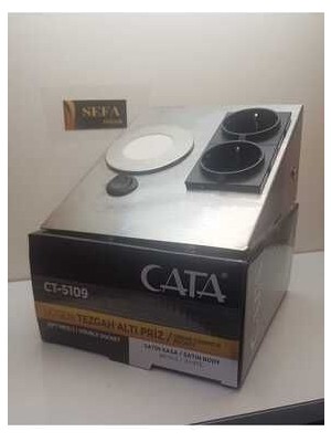 Tezgah Altı Priz Beyaz Işık Cata CT-5109