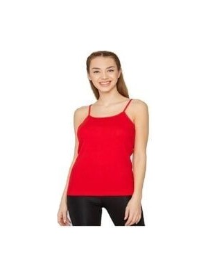 Kadın Ten 3 Lü Paket Pamuklu Ribana Ip Askılı Atlet