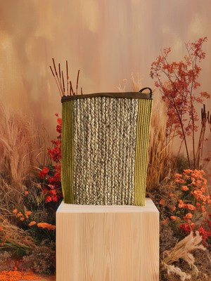 Kordon ve Muz Ipten Yapılmış Çanta