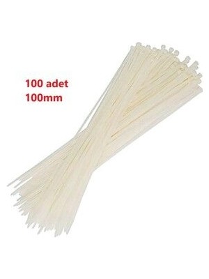 Wanderlust 100 Adet 2.5X100MM Plastik Kablo Bağı Kelepçe Seti - Kablolama ve Düzenleme Için Mükemmel Çözüm!