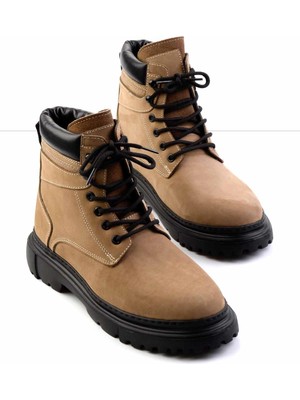 Bambi Kum Nubuk  Deri Erkek Bot & Bootie E02035962001