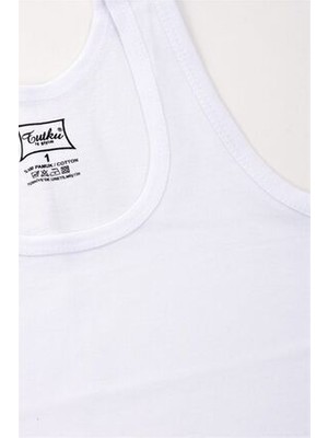 Erkek Çocuk %100 Pamuklu Atlet 5'li Paket