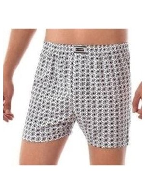 Seher Erkek Renkli Karışık Desenli Penye Boxer 1'li Paket Konforlu ve Şık Tasarım