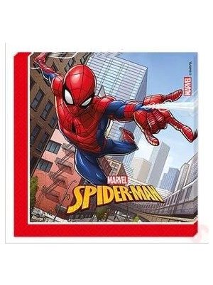 Orca Örümcek Adam Spiderman Peçete 20 Adet