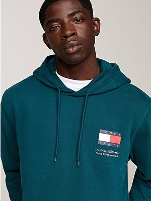 Tommy Hilfiger Tjm Reg Essentıal Flag Hood Ext