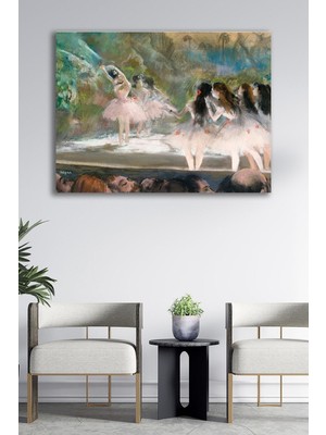 Tosbart Kanvas Tablo Resim Ünlü Ressamlar Serisi Yağlıboya Dekoratif Duvar Tablosu