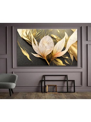 Tosbart Soyut Tasarım Sonsuz Aşk Çiçeği Kanvas Tablo