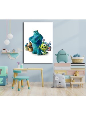 Tosbart Sevimli Canavarlar Çocuk Odası Tabloları