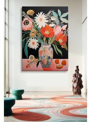 Tosbart Kanvas Duvar Tablosu Tekli Canvas Tablo Boho Klasik Modern 159