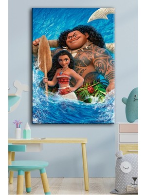 Tosbart Moana Çocuk Odası Tabloları