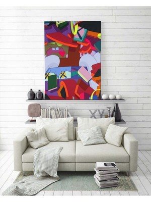 Tosbart Kaws Art Dekorasyon Kanvas Tablo