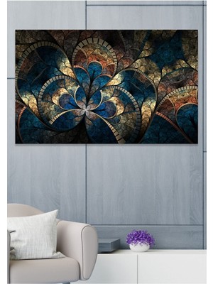 Tosbart Copper Mirror Kanvas Duvar Tablo