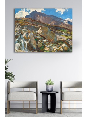 Tosbart Kanvas Tablo Resim Ünlü Ressamlar Serisi Yağlıboya Dekoratif Duvar Tablosu