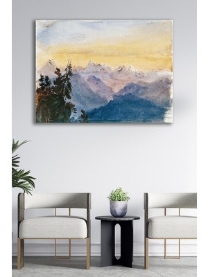 Tosbart Kanvas Tablo Resim Ünlü Ressamlar Serisi Yağlıboya Dekoratif Duvar Tablosu