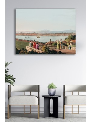 Tosbart Kanvas Tablo Resim Ünlü Ressamlar Serisi Yağlıboya Dekoratif Duvar Tablosu