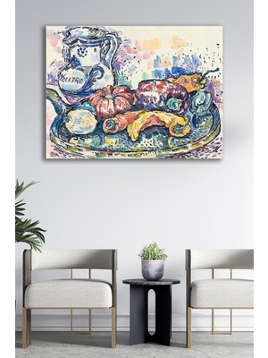 Tosbart Kanvas Tablo Resim Ünlü Ressamlar Serisi Yağlıboya Dekoratif Duvar Tablosu