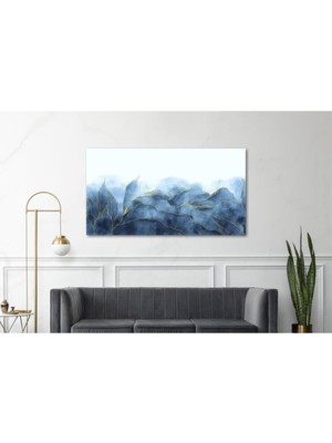 Tosbart Azur Yaprakları Kanvas Tablo