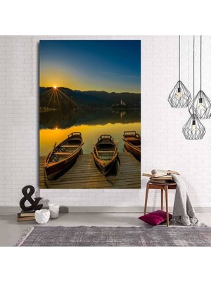 Tosbart Harikabirev Manzara Fotğraflı Premium Şık Kanvas Tablo Model F3