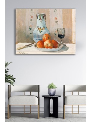 Tosbart Kanvas Tablo Resim Ünlü Ressamlar Serisi Yağlıboya Dekoratif Duvar Tablosu
