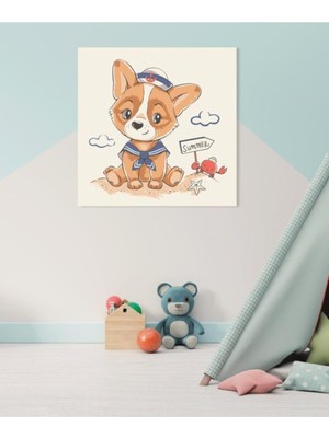 Tosbart Dekoratif Çocuk Odası Summer Duvar Kanvas Tablo