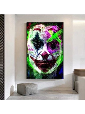 Tosbart Dekoratif Joker Kanvas Tablo