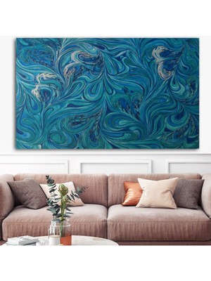 Tosbart Dev Boyut Ebru Kanvas Tablo