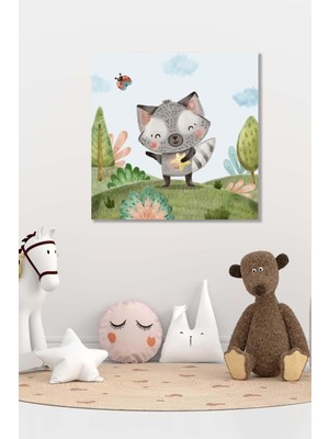 Tosbart Bebek - Çocuk Odası 24 Kanvas Tablo Uğur Böceği