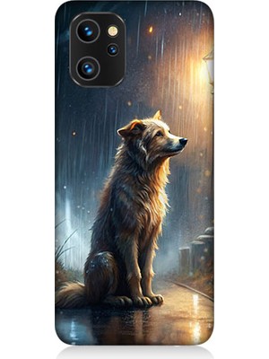Teknomeg Reeder S19 Max Pro Uyumlu Yağmurlu Sokak  Desenli Silikon Kılıf