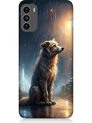 Teknomeg Reeder S19 Max Pro S Uyumlu Yağmurlu Sokak  Desenli Silikon Kılıf