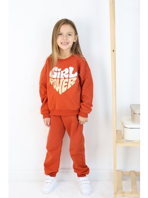 MiaBaby Girlpower Baskılı Takım