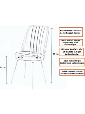 Aeka KFH-1909 Beyaz Masa -Antrasit Renk Dikdörtgen Açılabilir Yemek ve Mutfak Masa 80X130 Takımı 4 Sandalyeli