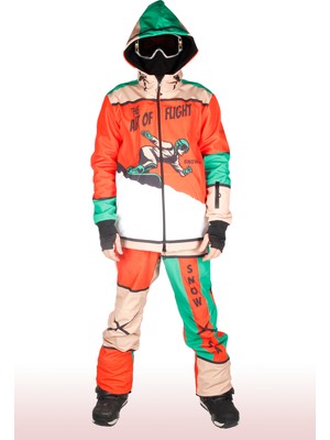 Snowsea SS902-3 The Art Of Flıght Snowboard Mont & Pantolon Takım