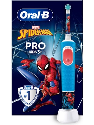 Oral-B Vitality Pro Spiderman Özel Seri Çocuklar İçin Şarj Edilebilir Diş Fırçası
