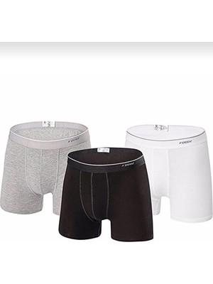 Erdem 1491 Erkek Likralı Boxer 3 Adet