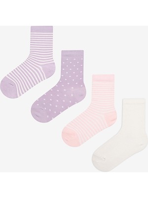 Penti Kız Çocuk Softy 4lü Çok Renkli Soket Çorap