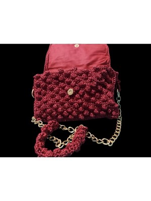 Çanta Müjde Popcron El Yapımı Örgü