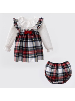 Ekoseli Honey Kız Bebek Jile