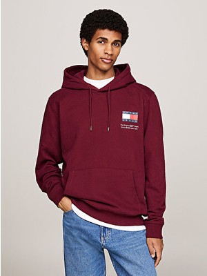 Tommy Hilfiger Tjm Reg Essentıal Flag Hood Ext