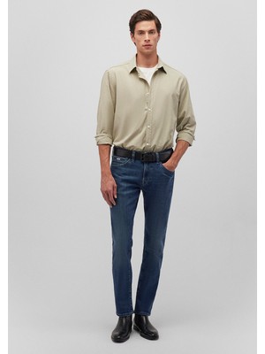 Mavi Jake Premium Blue Gölgeli Koyu Mavi Jean Pantolon 0042288222