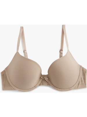 Koton Basic Tül Push Up Sütyen