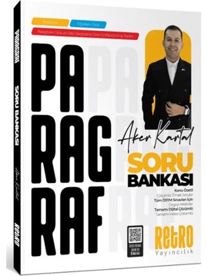 Retro Yayıncılık 2026 Aker Kartal Tüm Sınavlar İçin Paragraf Soru Bankası