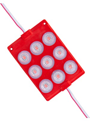 Rohs Modül LED 12V 0.6W Kırmızı Flaşlı Yanıp Sönen 7860-2835 (4767)