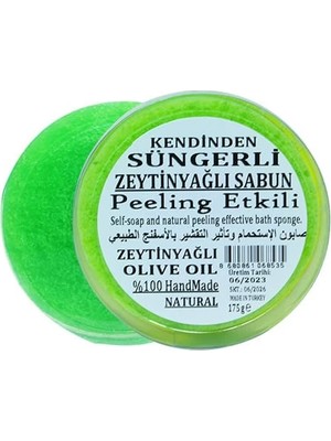 Süngerli Sabun Zeytinyağlı