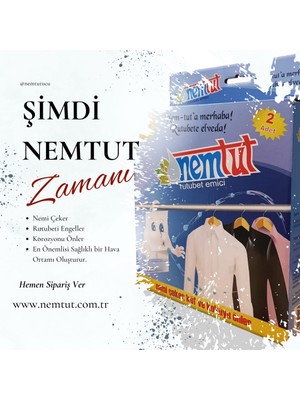 Rutubet Nem Giderici Emici Kötü Koku Küf ve Korozyon Önleyici 1 Kutu 2 Paket 1 kg