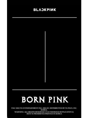 Tekno Trust Blackpink "born Pink Jennie" 8 Adet Fotokart ( Imzalı Kart)