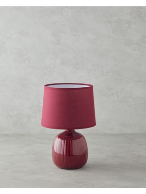 English Home Shona Abajur 28 cm Bordo